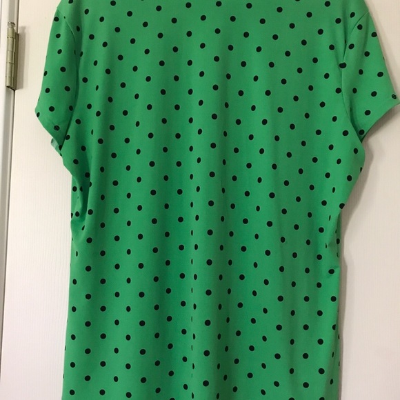 New York & Co stretch button poly/spandex top XL - Picture 2 of 4